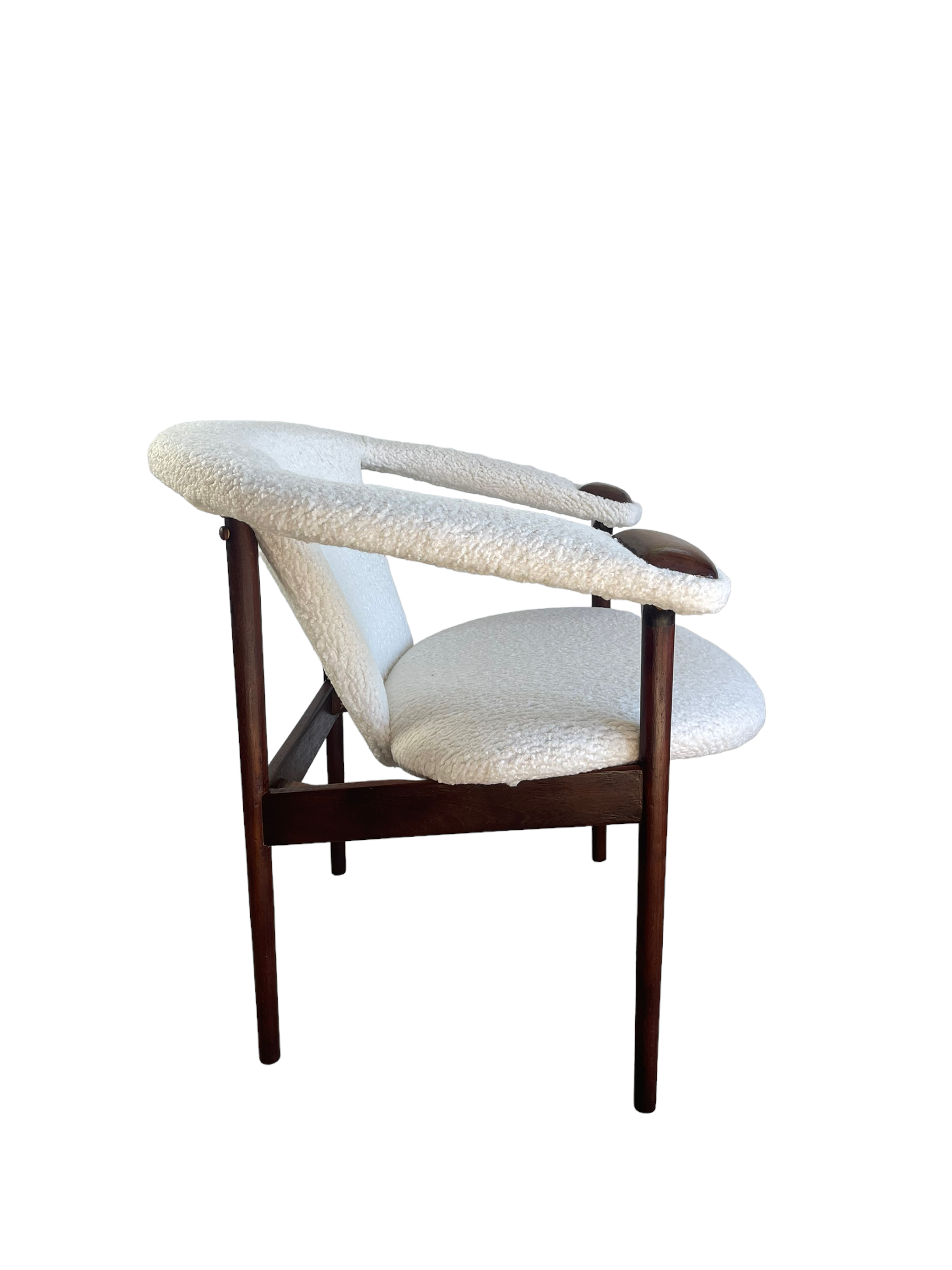 Rare Pair Adrian Pearsall Lounge Armchair image 10