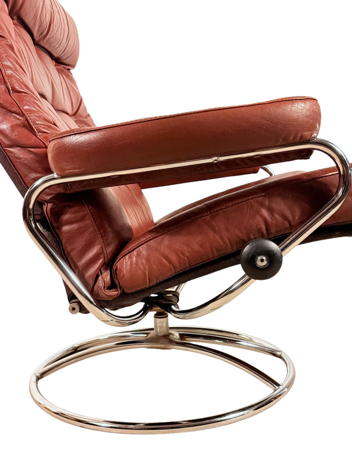Mid-Century Ekornes Stressless Lounge Chair image 8