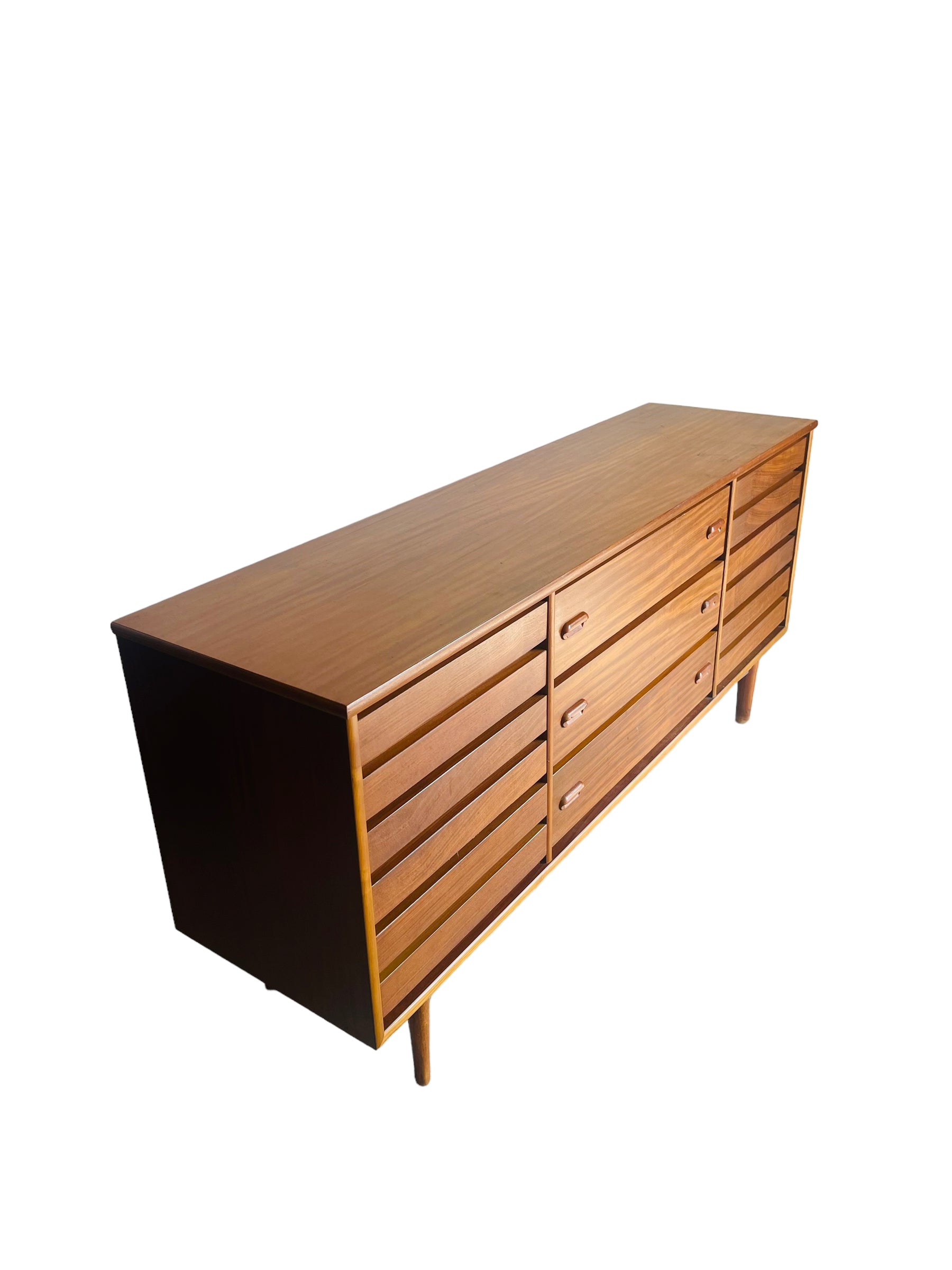 Mid Century Modern Walnut Dresser/Credenza by Stanley Furniture  image 1