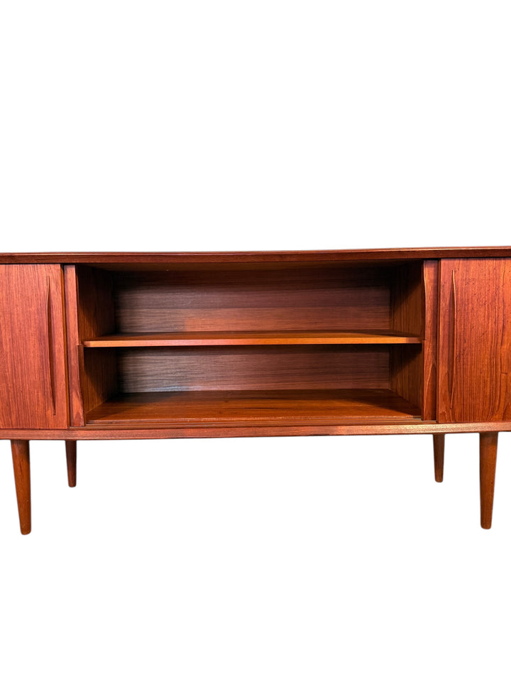 Mid-Century Danish Modern Teak Credenza by H.P. Hansen image 8