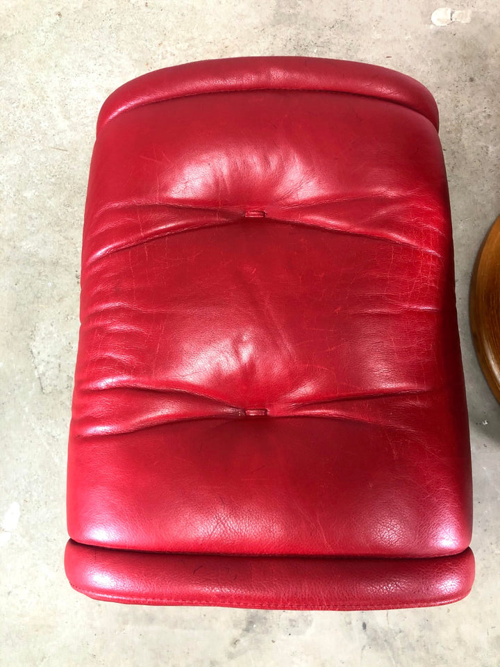 mid century Ekornes Stressless Lounge Chair & Ottoman  image 5
