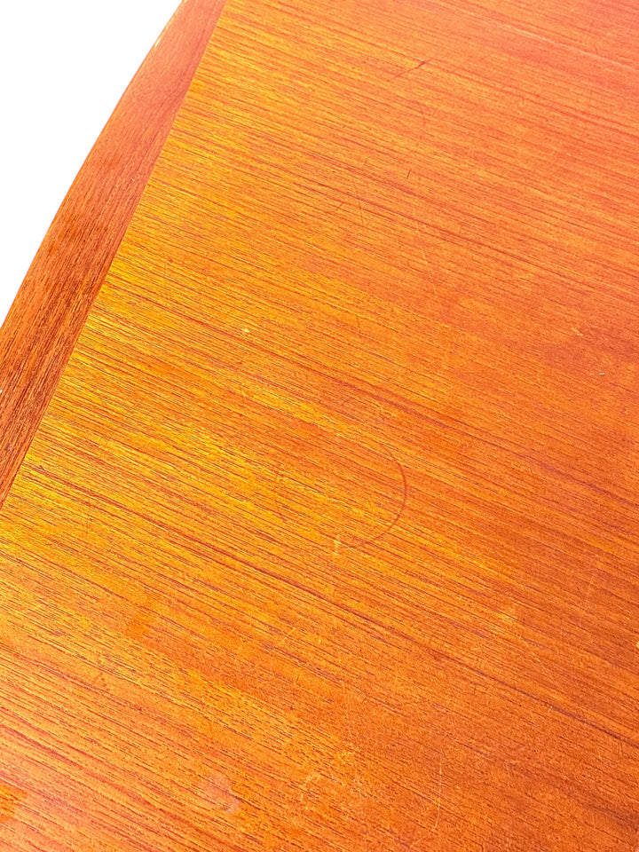 Mid-Century Teak Extendable Dining Table by Alf Aarseth for Gustav Bahus (1960s) image 5