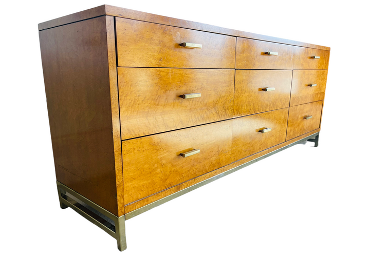 Mid-Century Modern Birdseye Maple Dresser by Milo Baughman for Lane Furniture  image 1