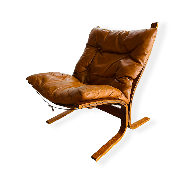 1960s Ingmar Relling Leather Lounge Chair for WESTNOFA  image 3