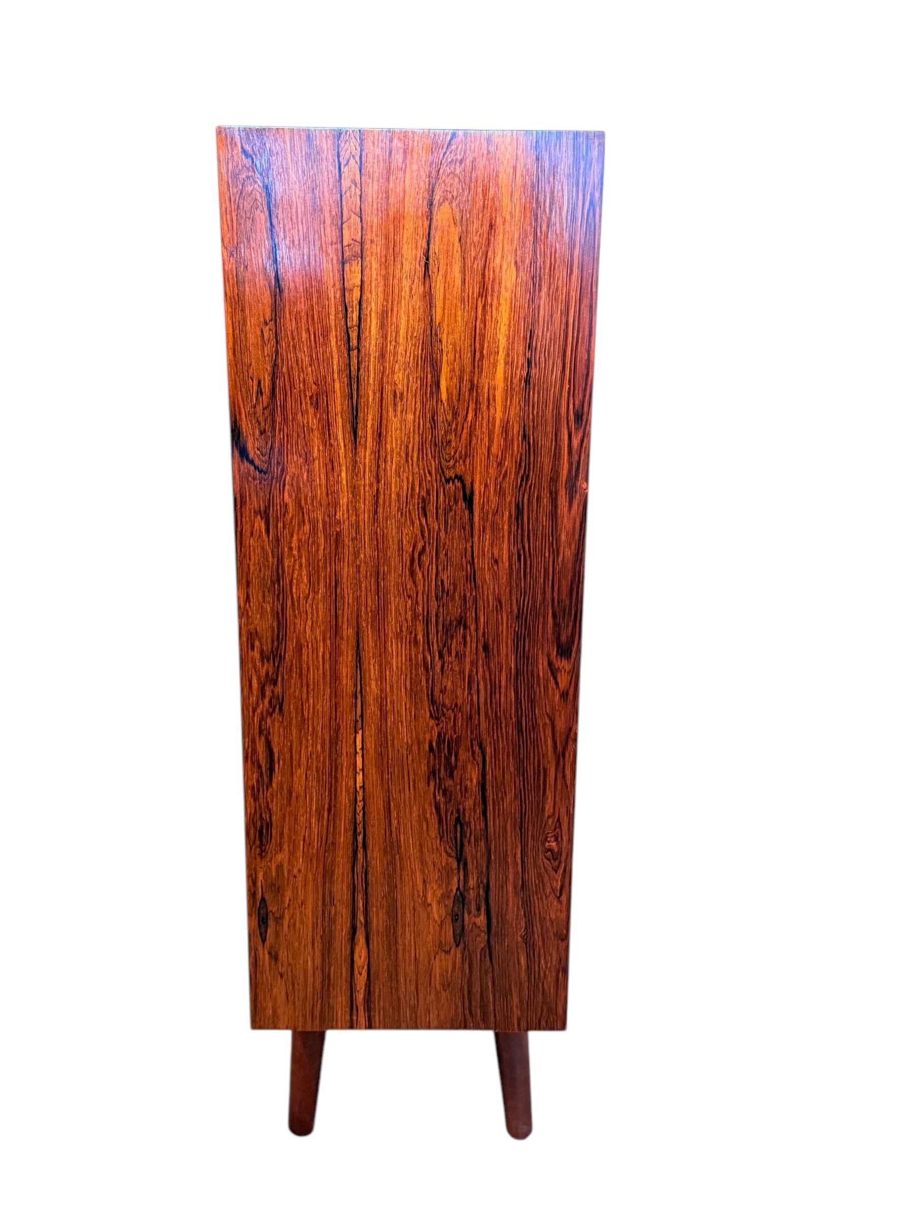 Mid Century Danish Modern Rosewood Bookcase by Omann Jun image 4