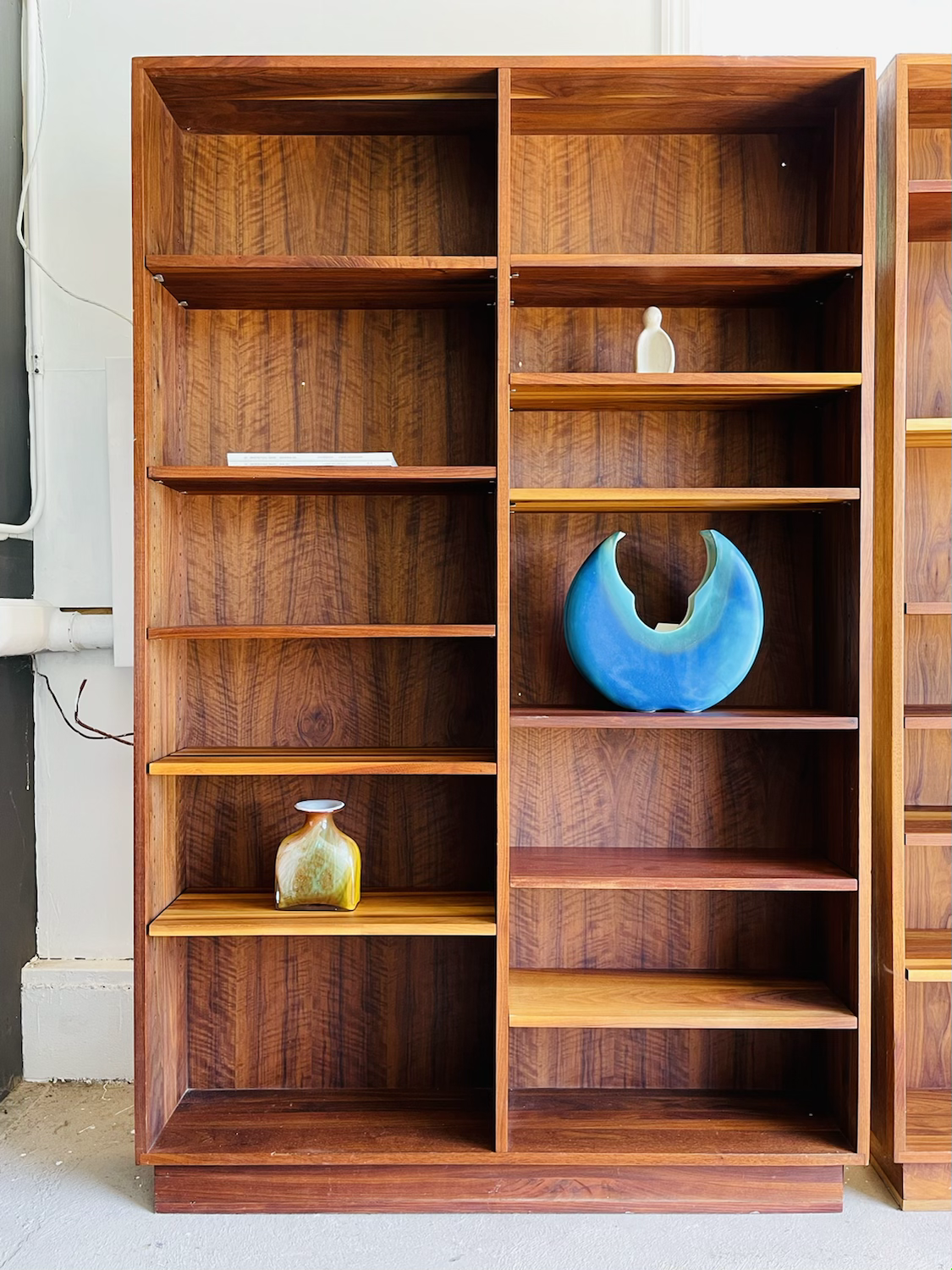 Pair Mid-Century Modern Walnut Bookshelf’s  image 7