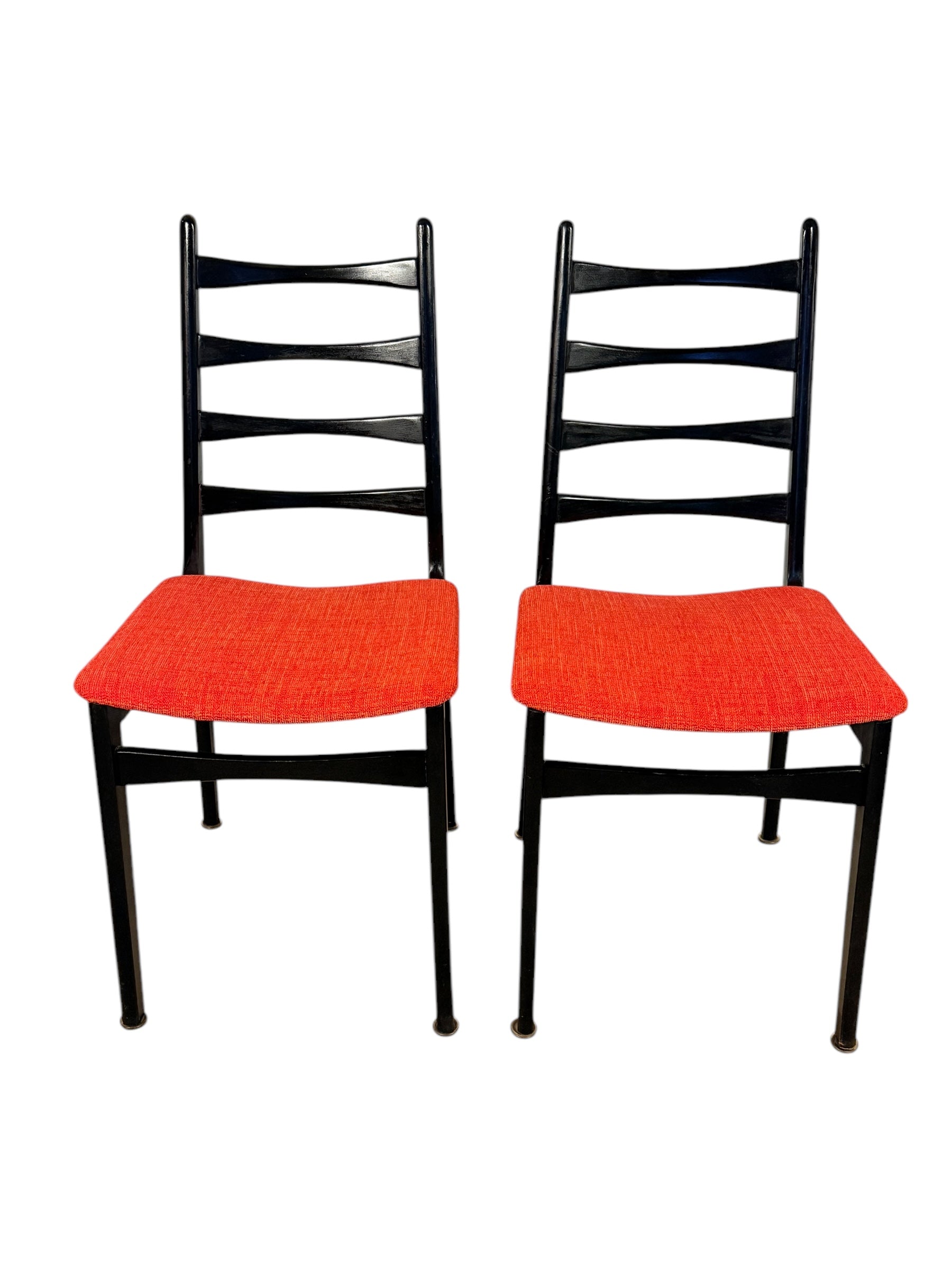 Set of 4 Italian Mid-Century Modern Ladder-Back Dining Chairs  image 11