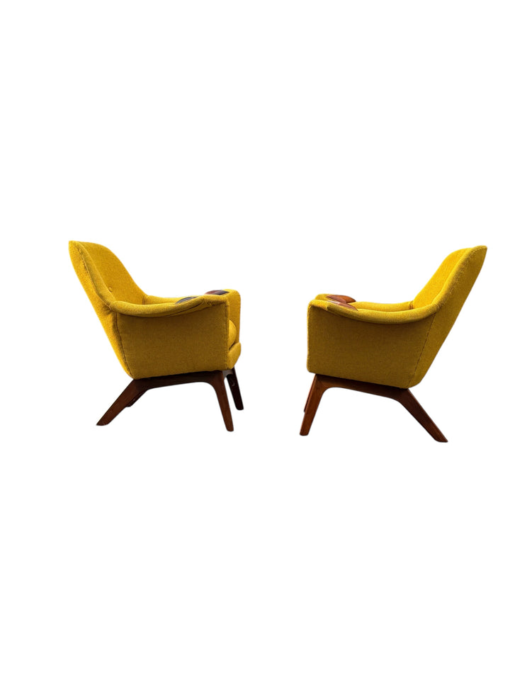 Rare Pair of Adrian Pearsall Lounge Chairs for Craft Associates image 8