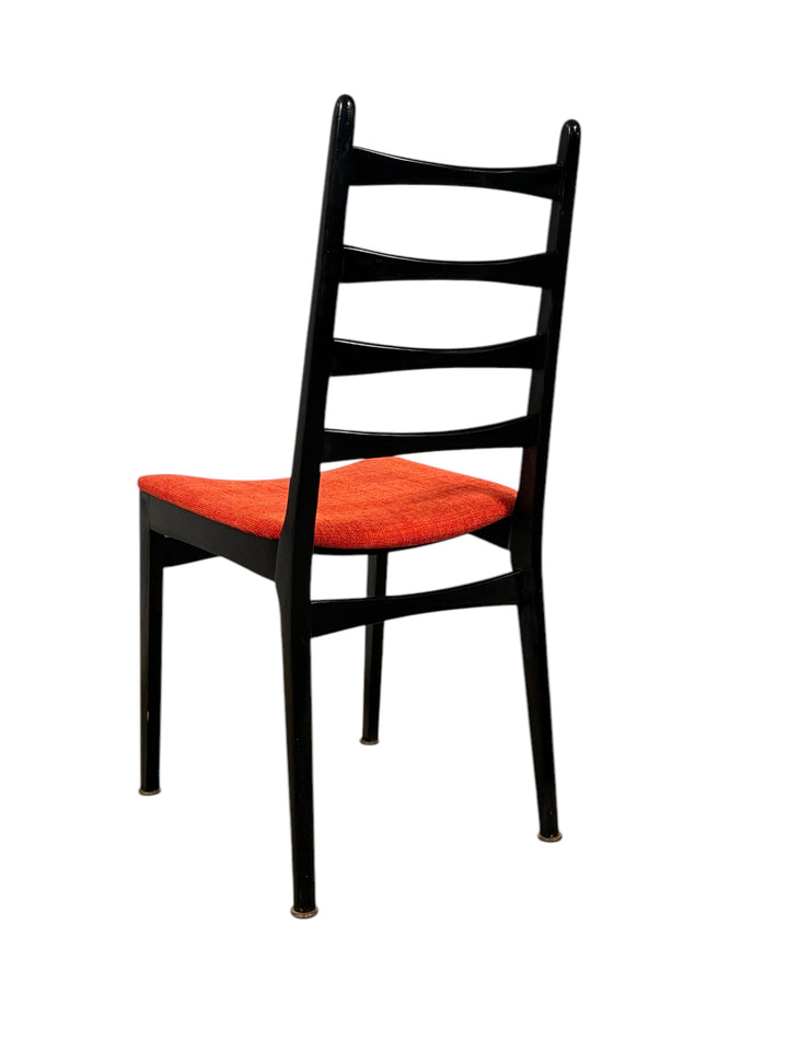 Set of 4 Italian Mid-Century Modern Ladder-Back Dining Chairs  image 5
