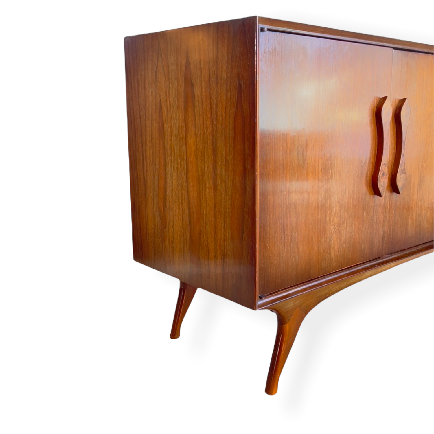 Mid-Century Modern Walnut Credenza  image 2