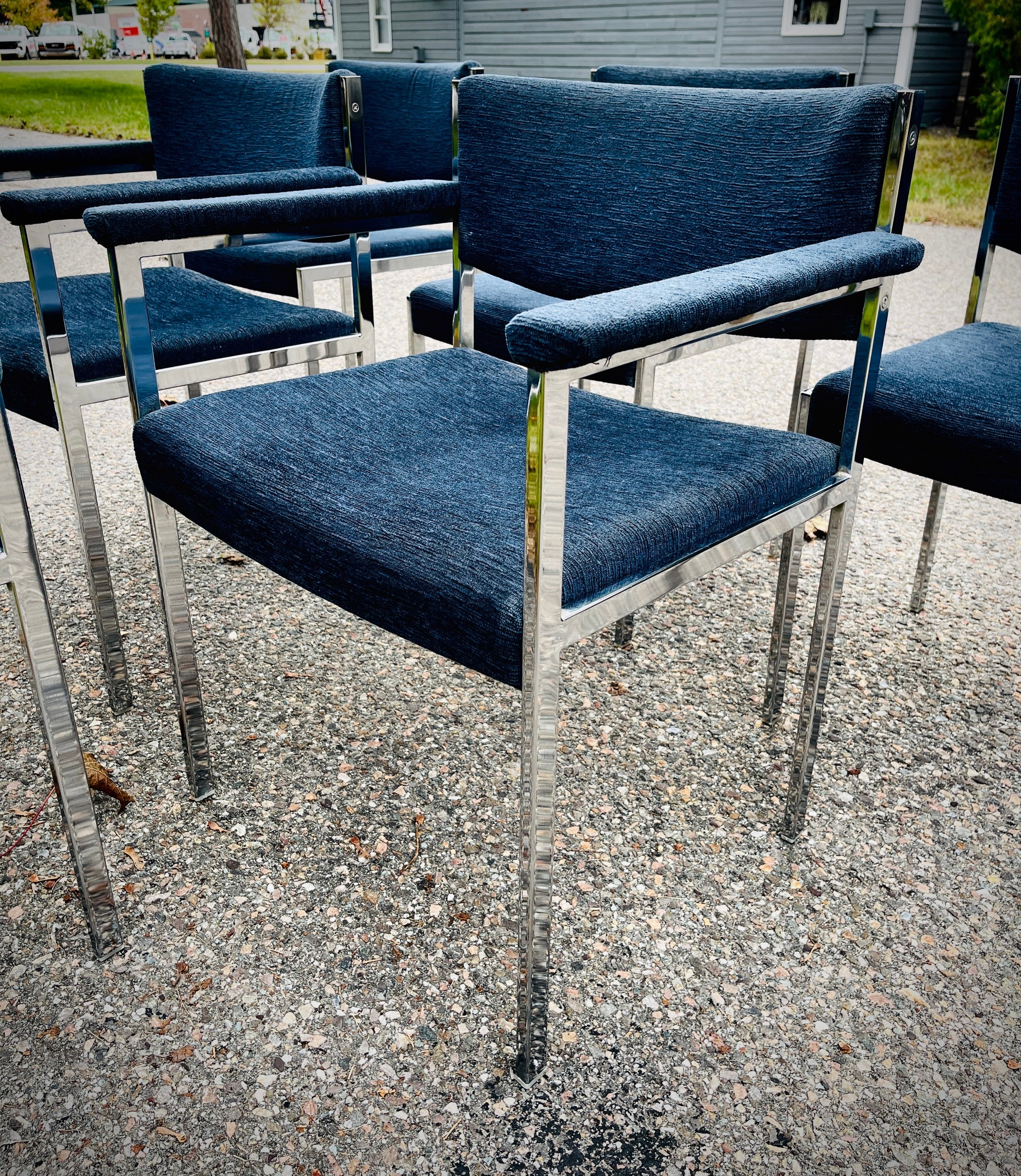 Harvey Probber Mid-Century Modern Dining Chairs – Set of Six image 3