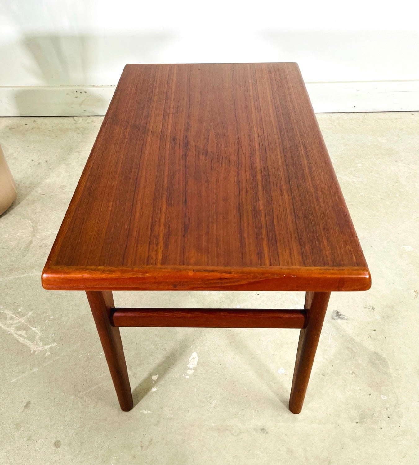 Mid-Century Danish Modern Teak Side Table by NIELS BACH 1960s image 8
