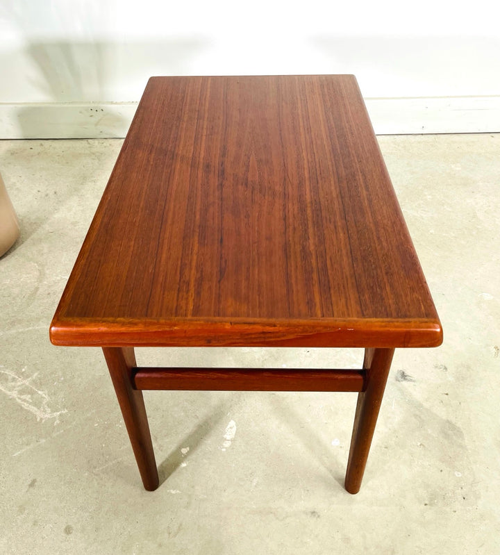 Mid-Century Danish Modern Teak Side Table by NIELS BACH 1960s image 8