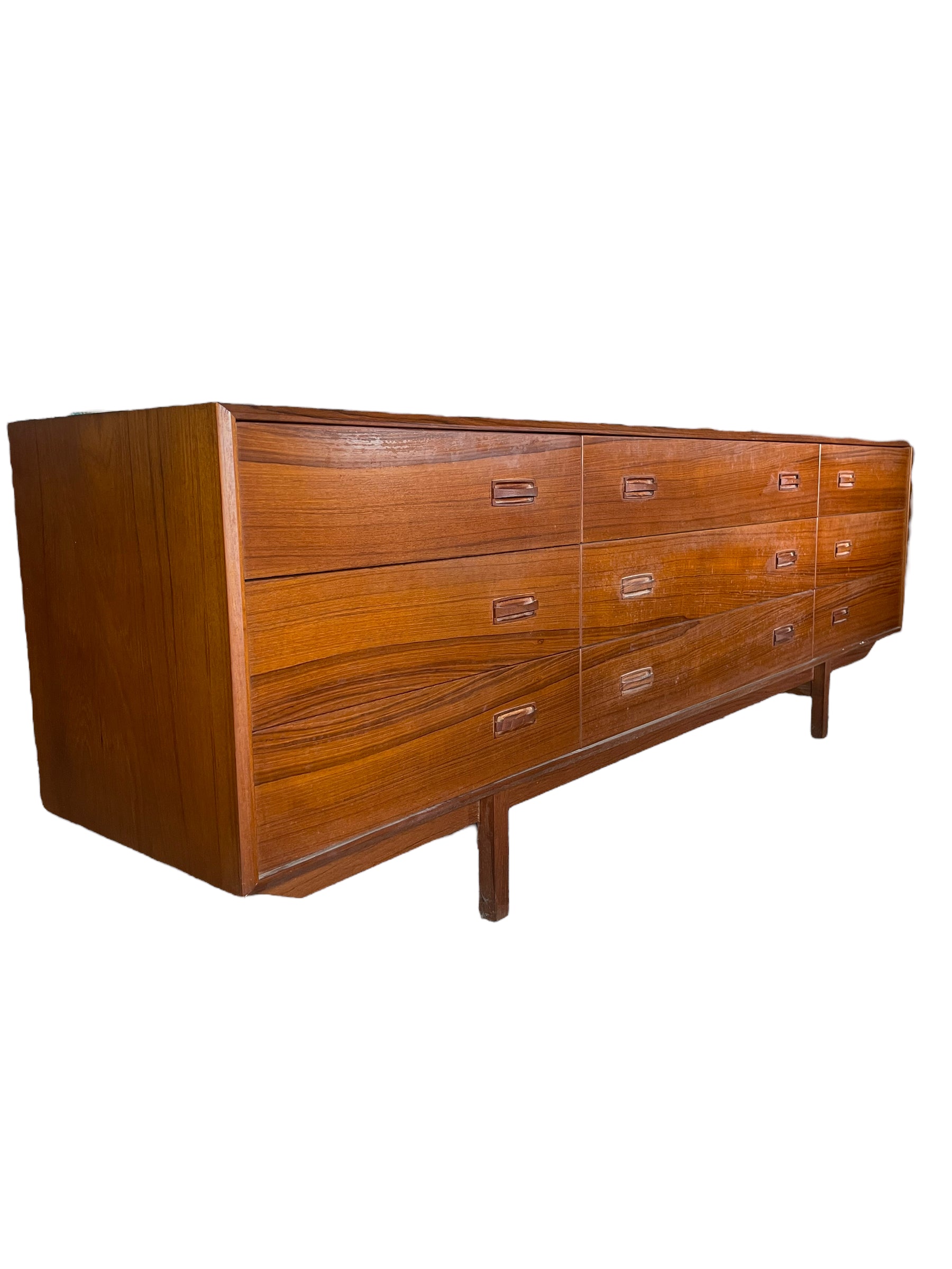 Mid-Century Danish Monder Teak Tripple Dresser / Credenza  image 0