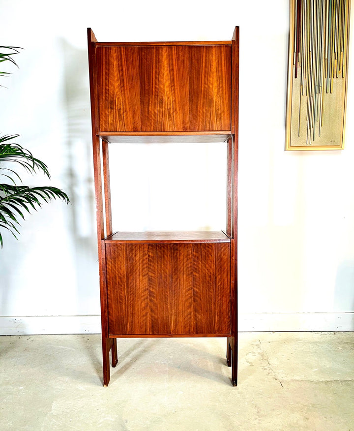 Mid-Century Teak Single Bay Wall Unit image 2