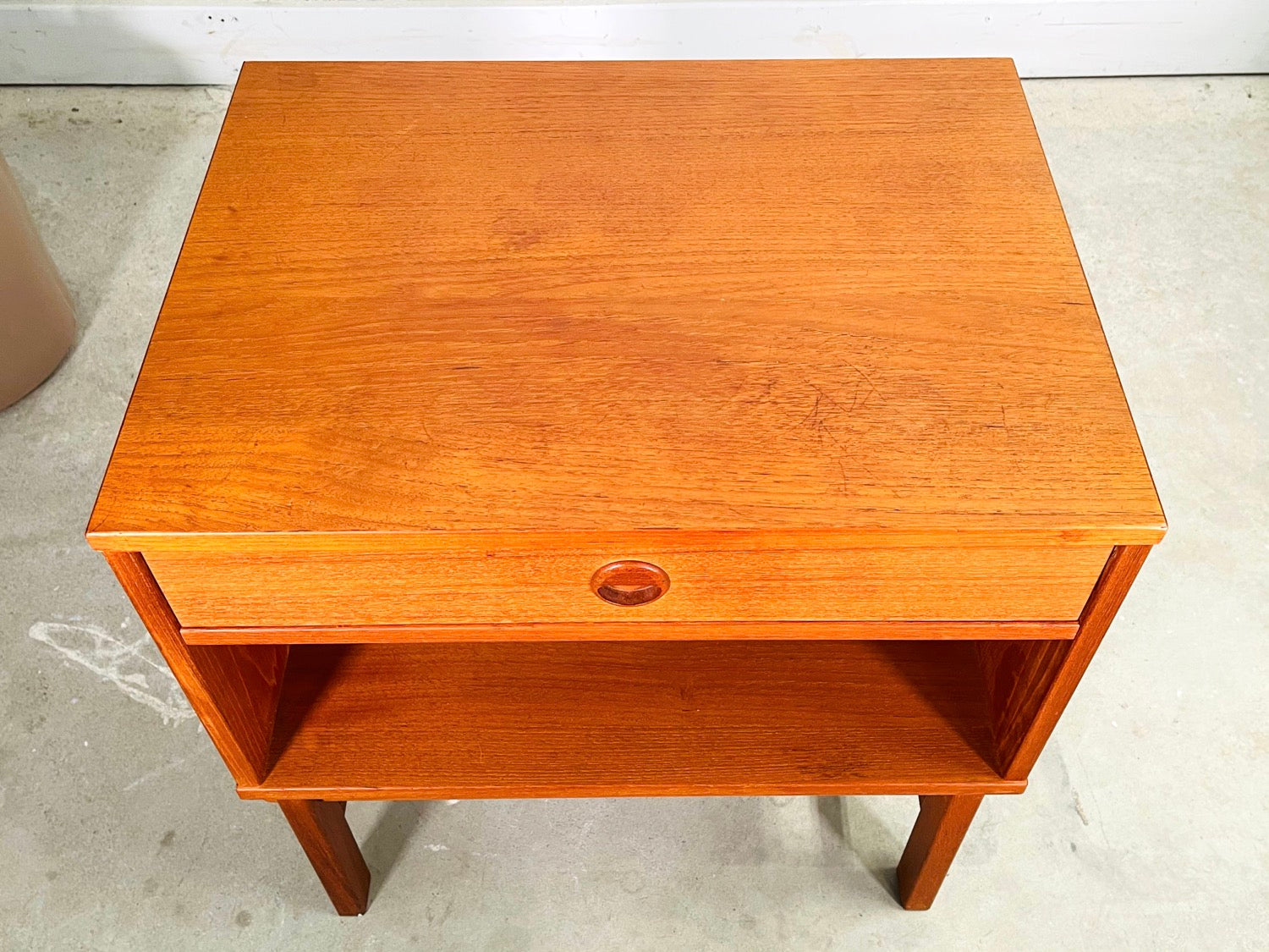 Mid-Century Swedish Modern Teak Nightstand  image 5