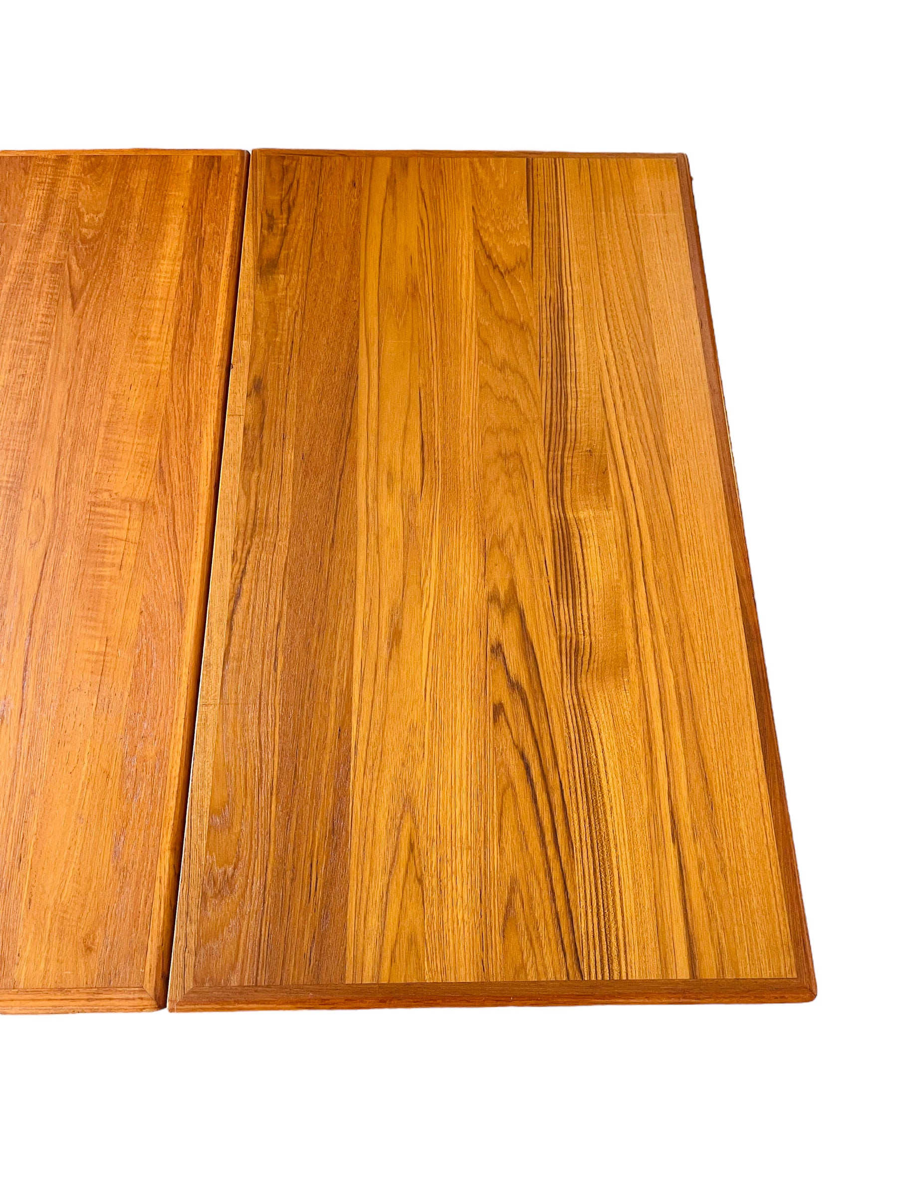 Mid Century Danish Modern Teak Draw Leaf Dining Table image 3