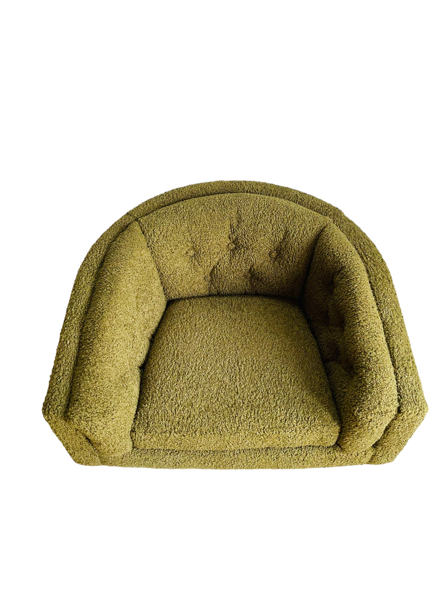 Mid-Century Barrel lounge chairs by Jules Heumann for Metropolitan  image 2