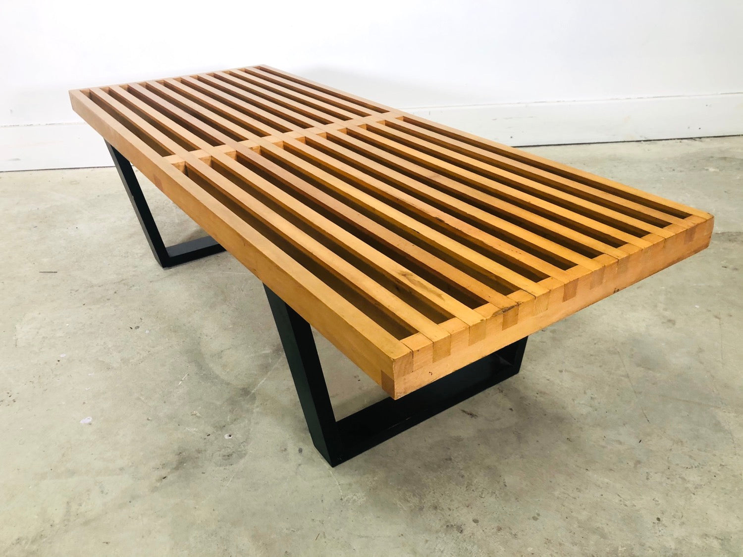 Vintage George Nelson Platform Salt Bench/Coffee Table image 3