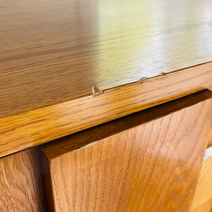 Mid Century Modern Brutalist Wood Block Cabinet by Lane Furniture  image 5