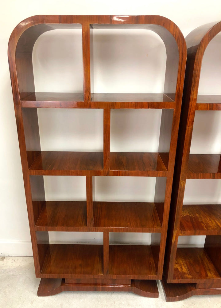 Pair of Mid-Century Modern/ Art Deco Style Book Shelves image 3