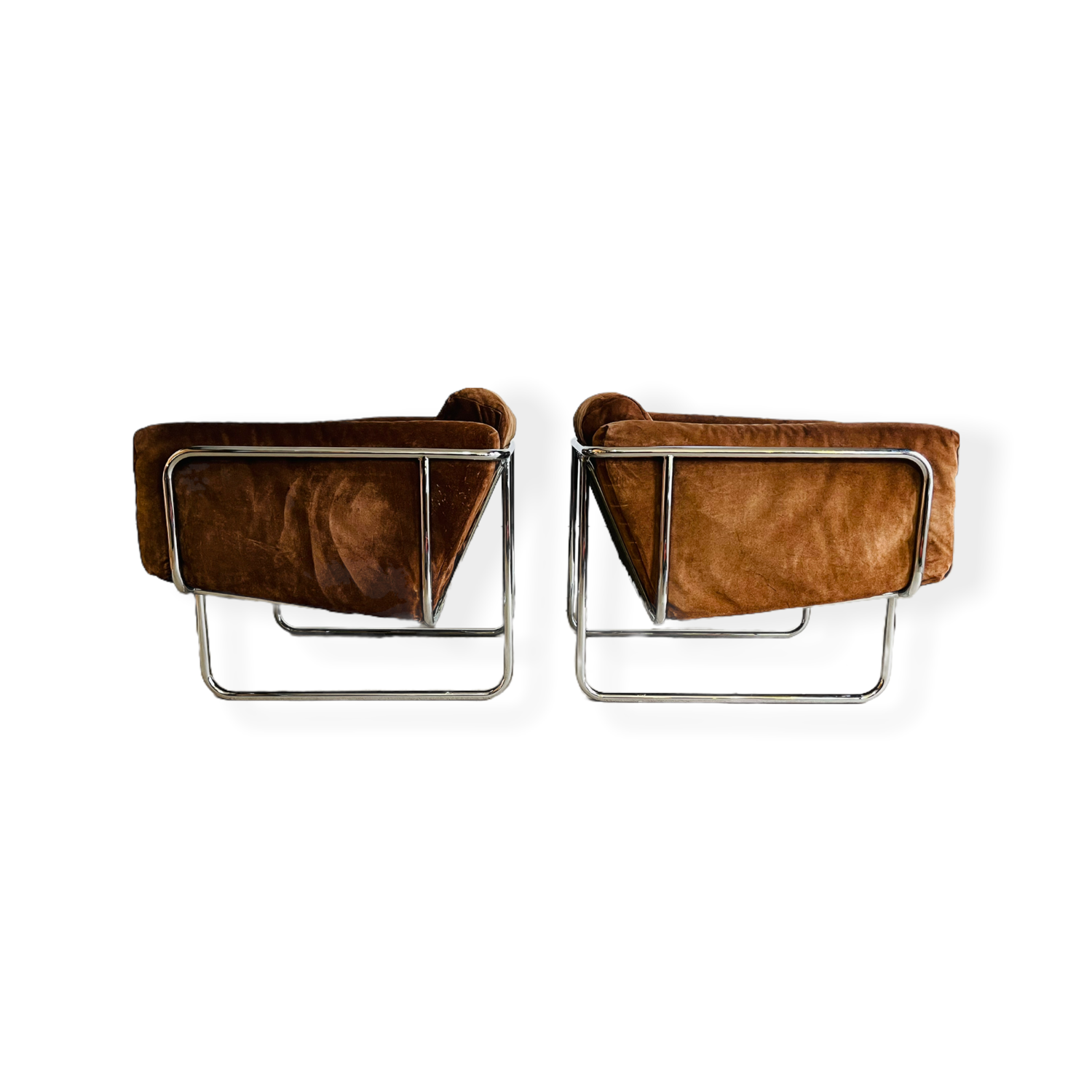 Pair Danish Modern Lounge Chairs by Hans Eichenberger image 1