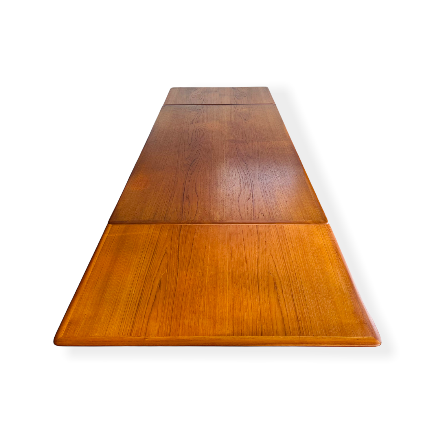 Mid-Century Danish Modern Teak Draw-Leaf Dining Table by Skovmand & Andersen image 1
