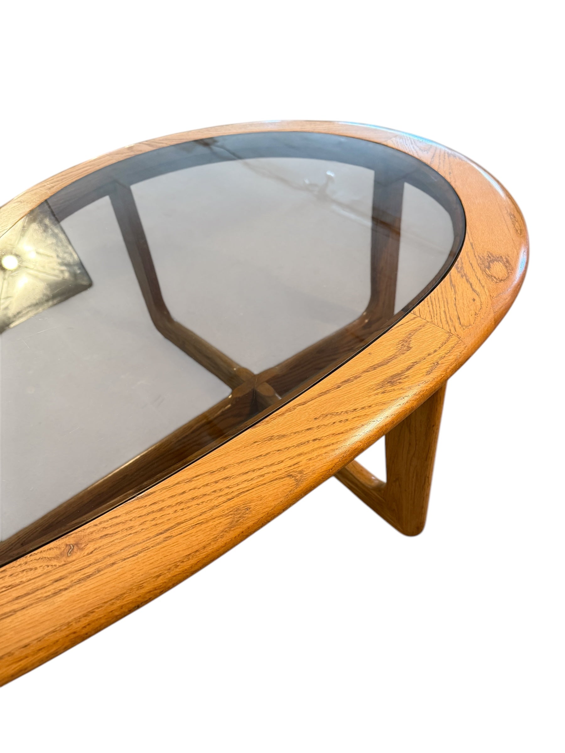 Mid-Century Modern Kidney-Shaped Coffee Table by Lane Furniture image 7