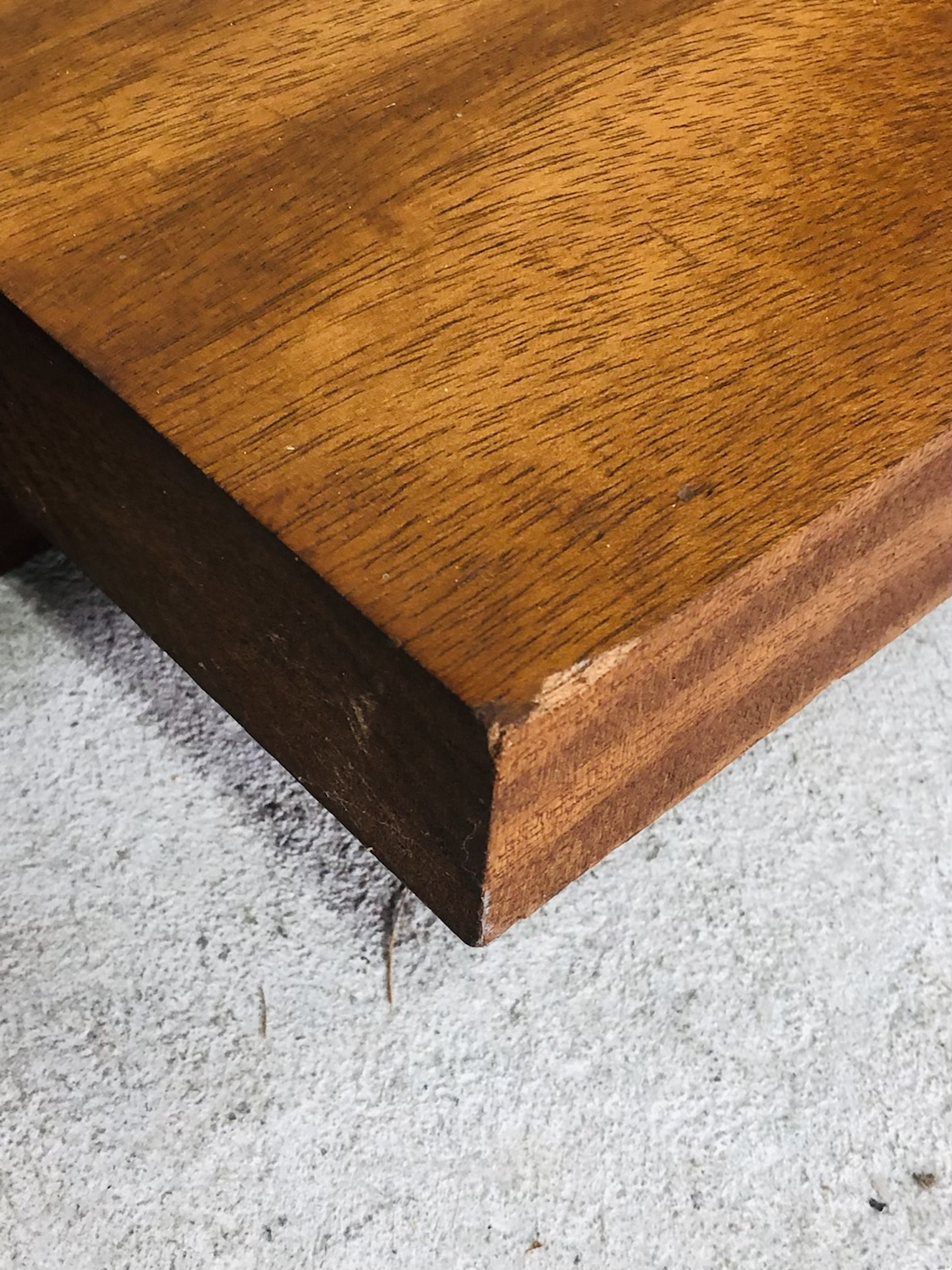Pair of MCM Floating Shelf Teak Wall-unit / Wall-art image 3