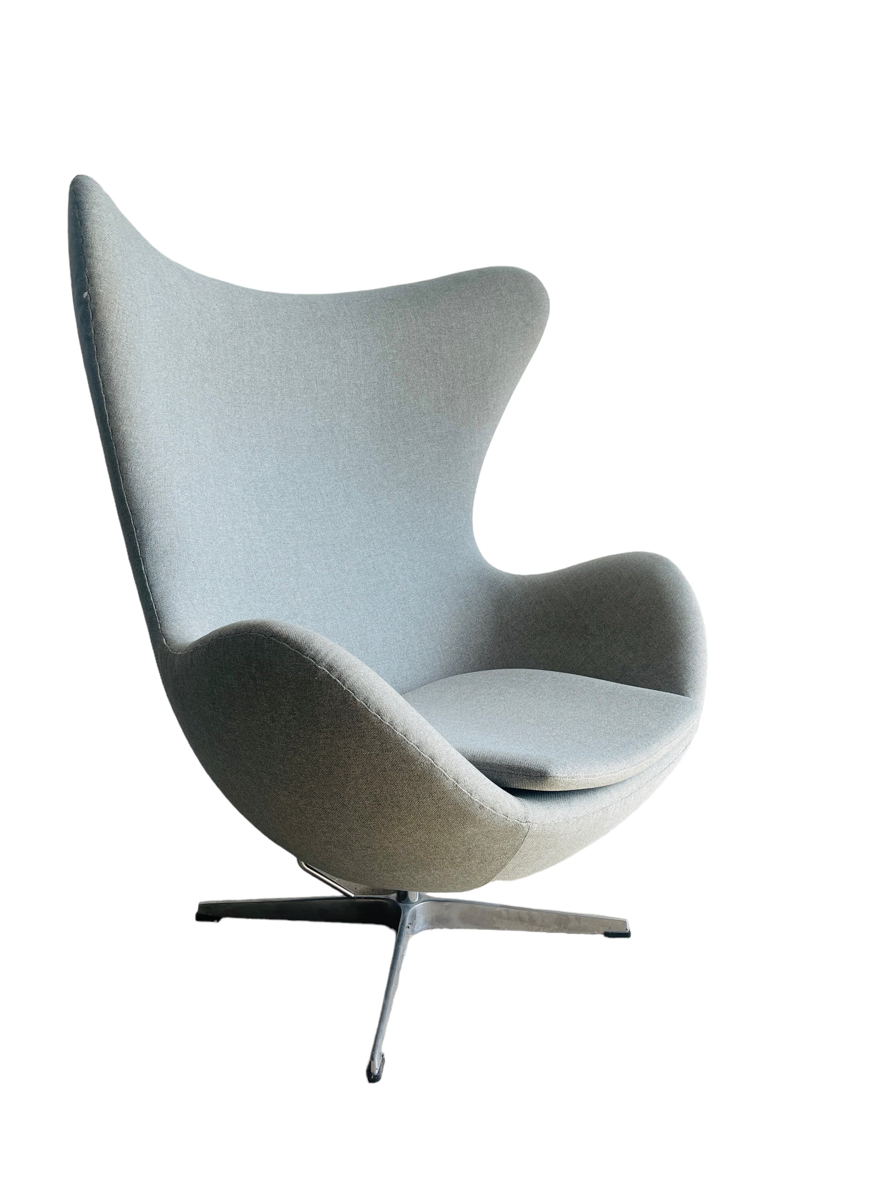 Pair of Swiveling Egg Chairs  image 1