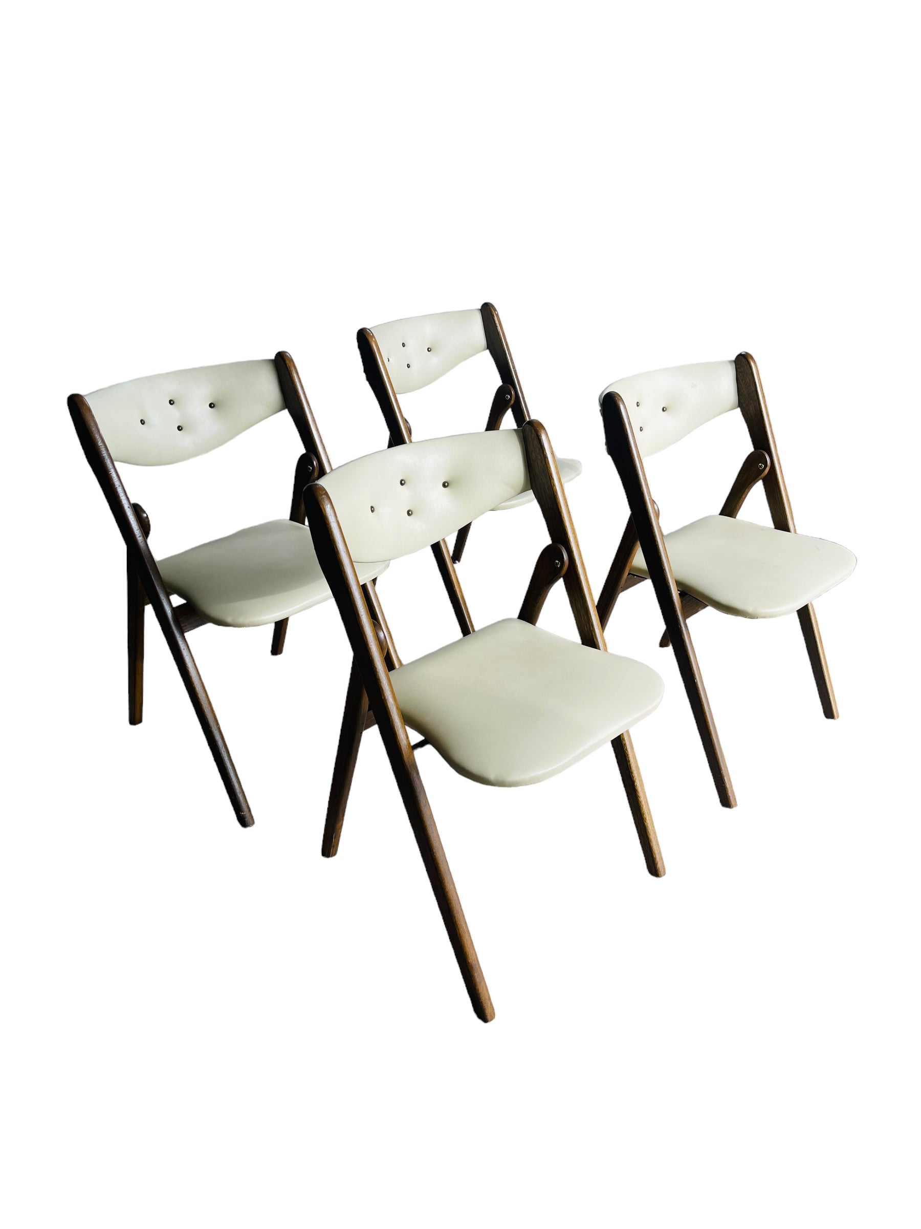 Set of 4 Thonet Folding Chairs image 0