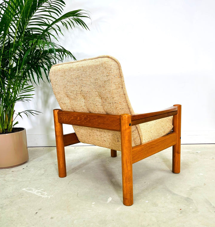 Set 2 Danish Modern Teak Sofa & Chair By Domino Mobler image 4