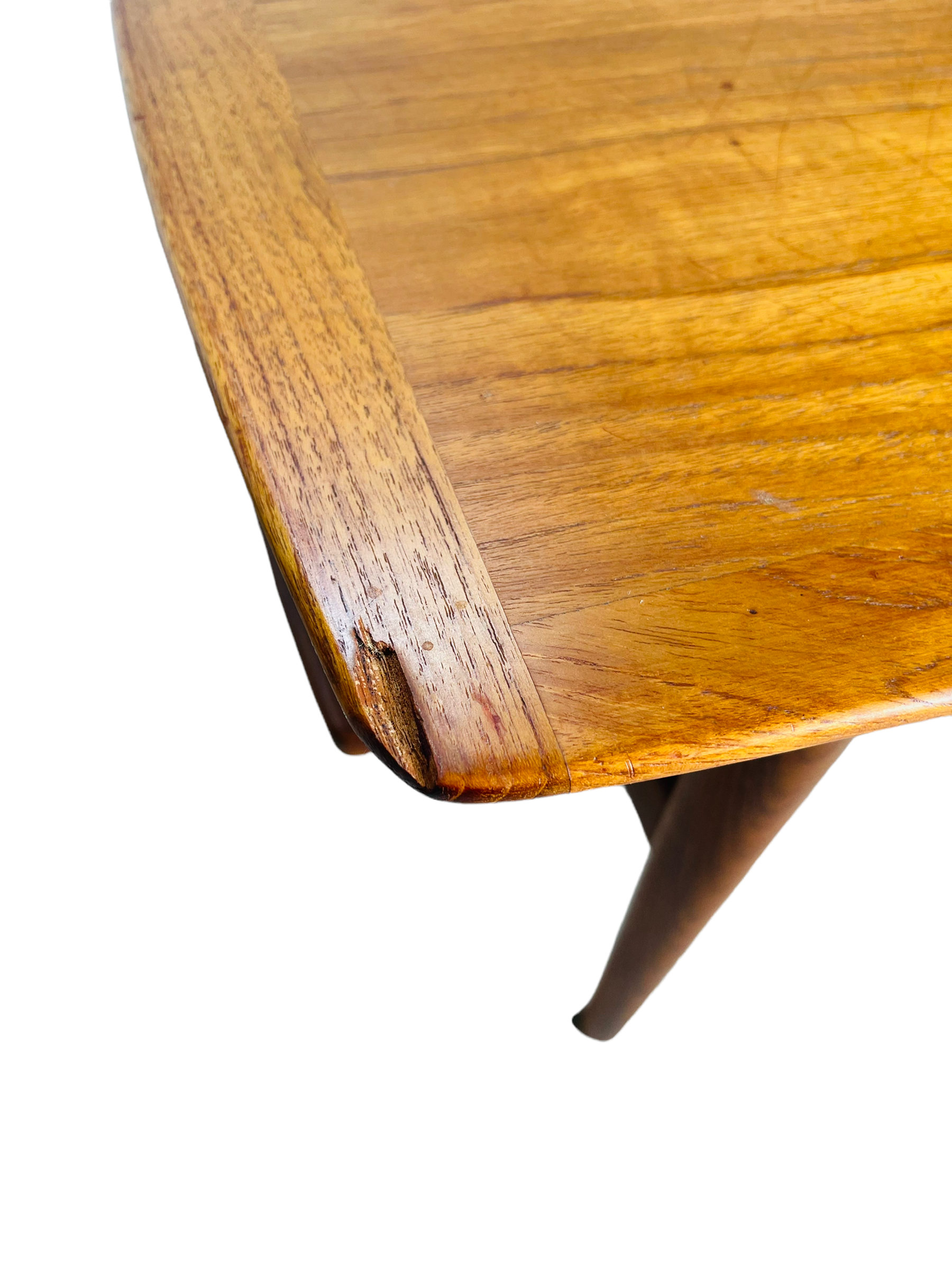 Pair Danish Modern Teak End Tables by Bramin Mobler image 6