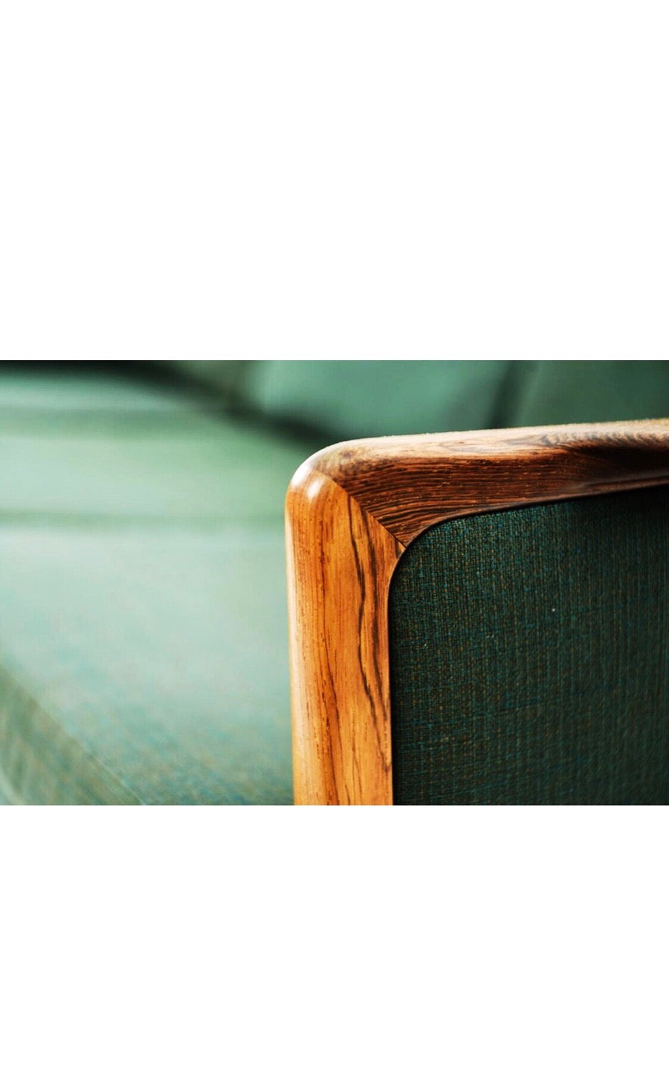 Mid-Century Danish Modern Rosewood Sofa image 6