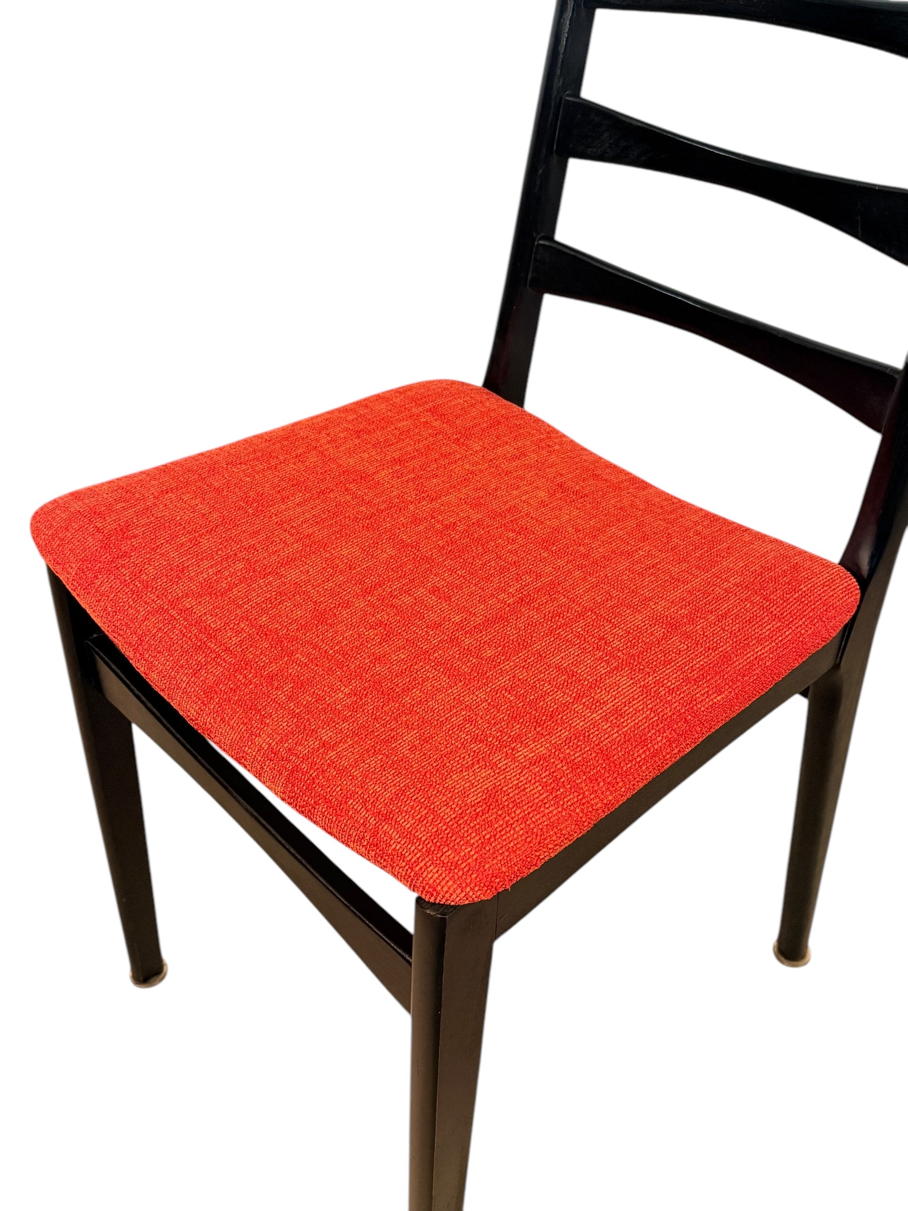 Set of 4 Italian Mid-Century Modern Ladder-Back Dining Chairs  image 8