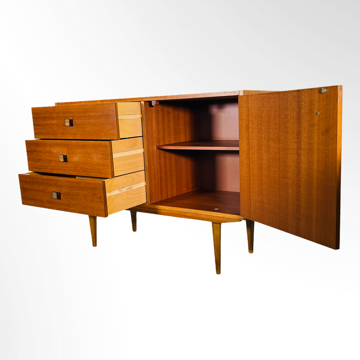 Mid Century Swedish Modern Small Teak Cabinet / Credenza  image 4