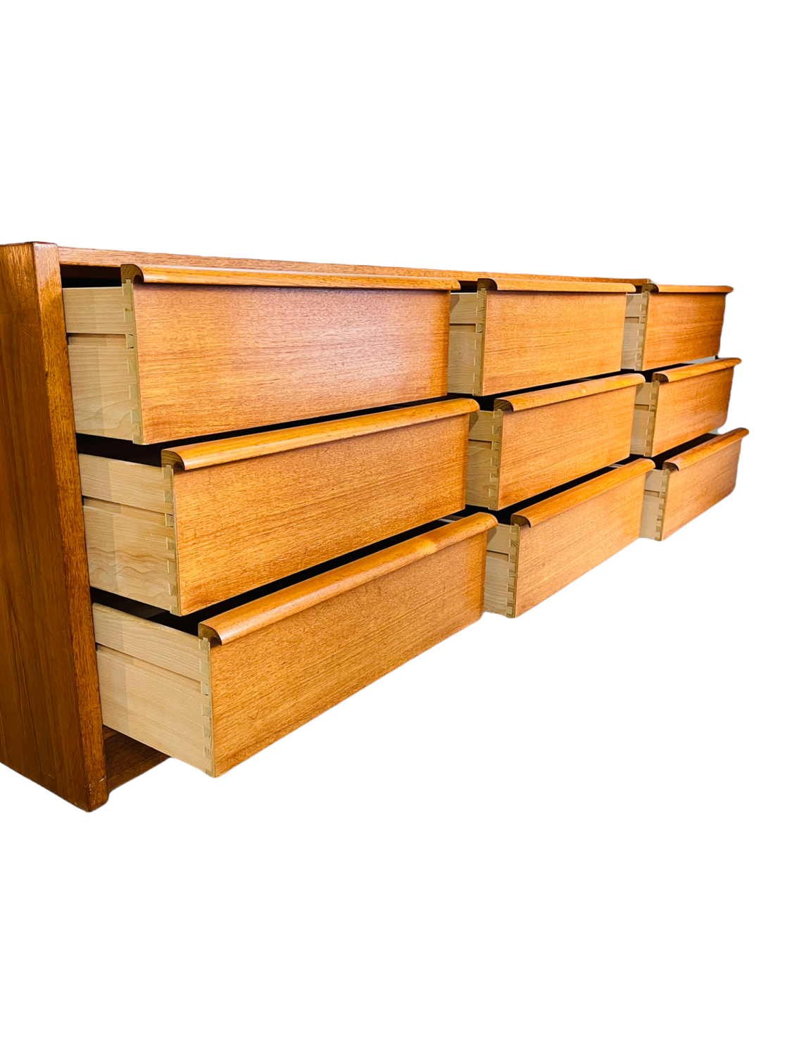 Mid-Century Modern Teak Triple Dresser image 2