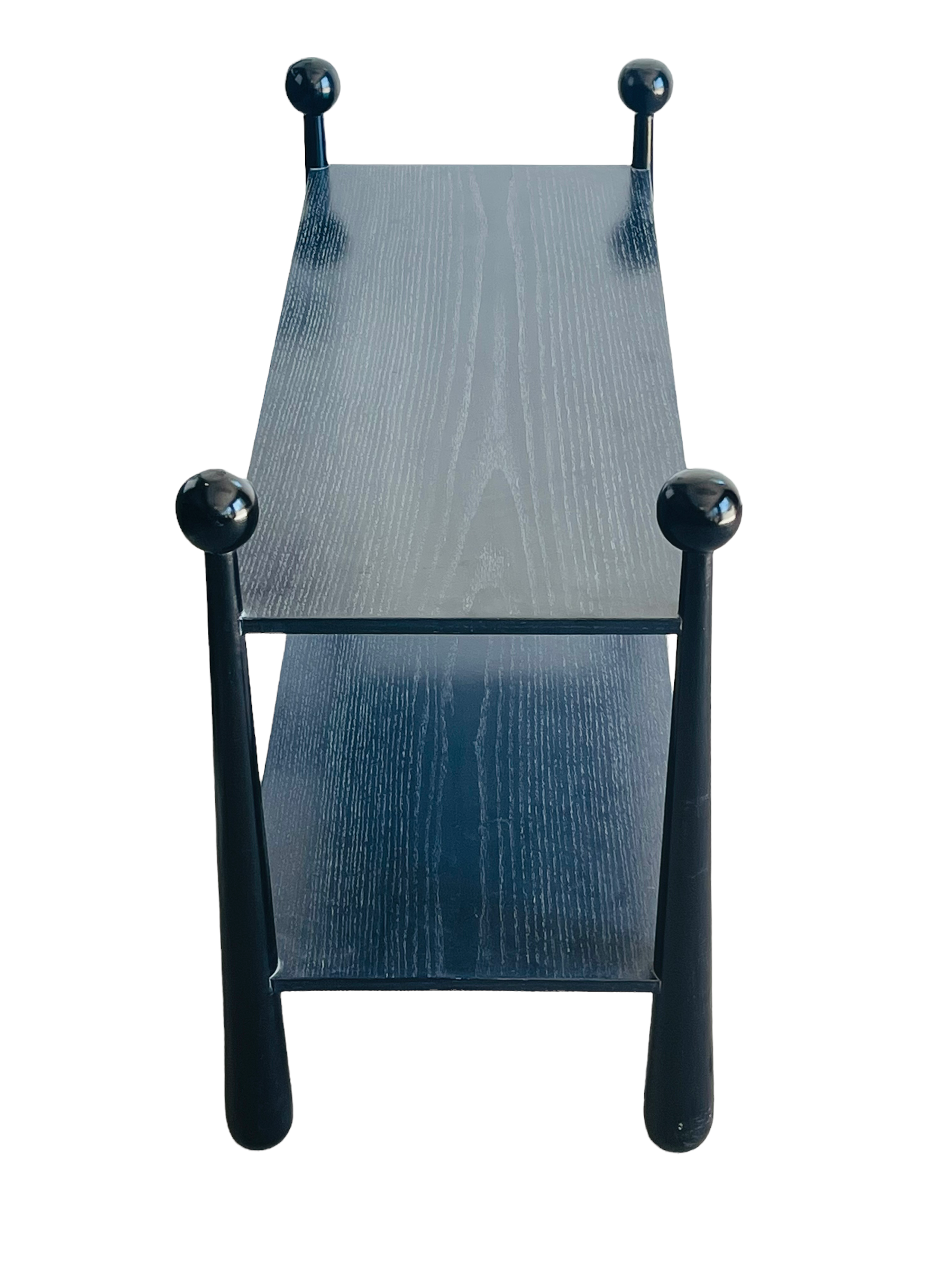 Two Tiered Console Table In The Manner Of Jean Royère image 9