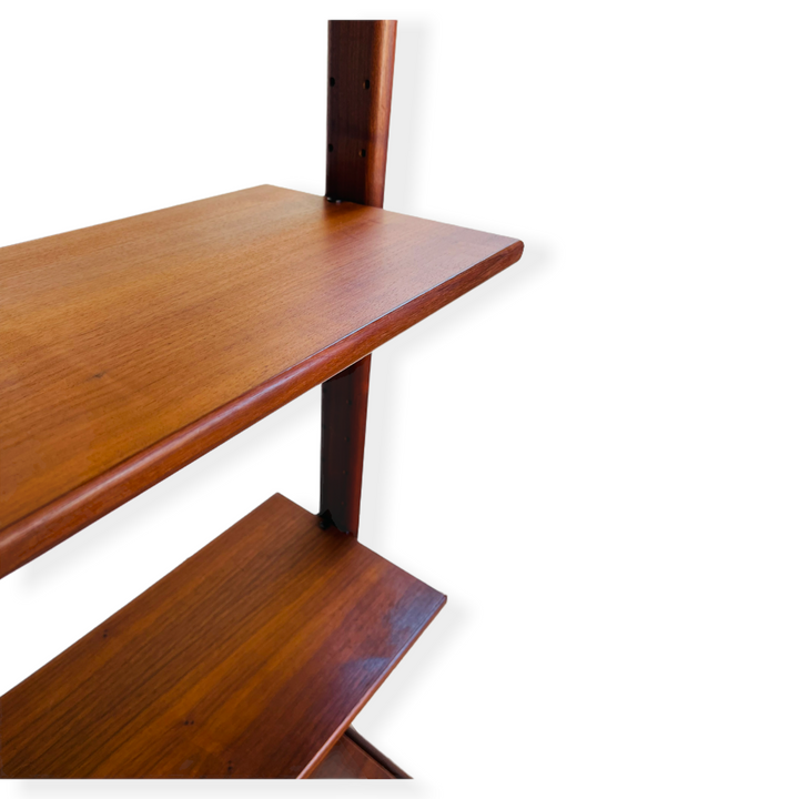 Danish Modern Sculptural Bookshelf by Erik Buch image 8