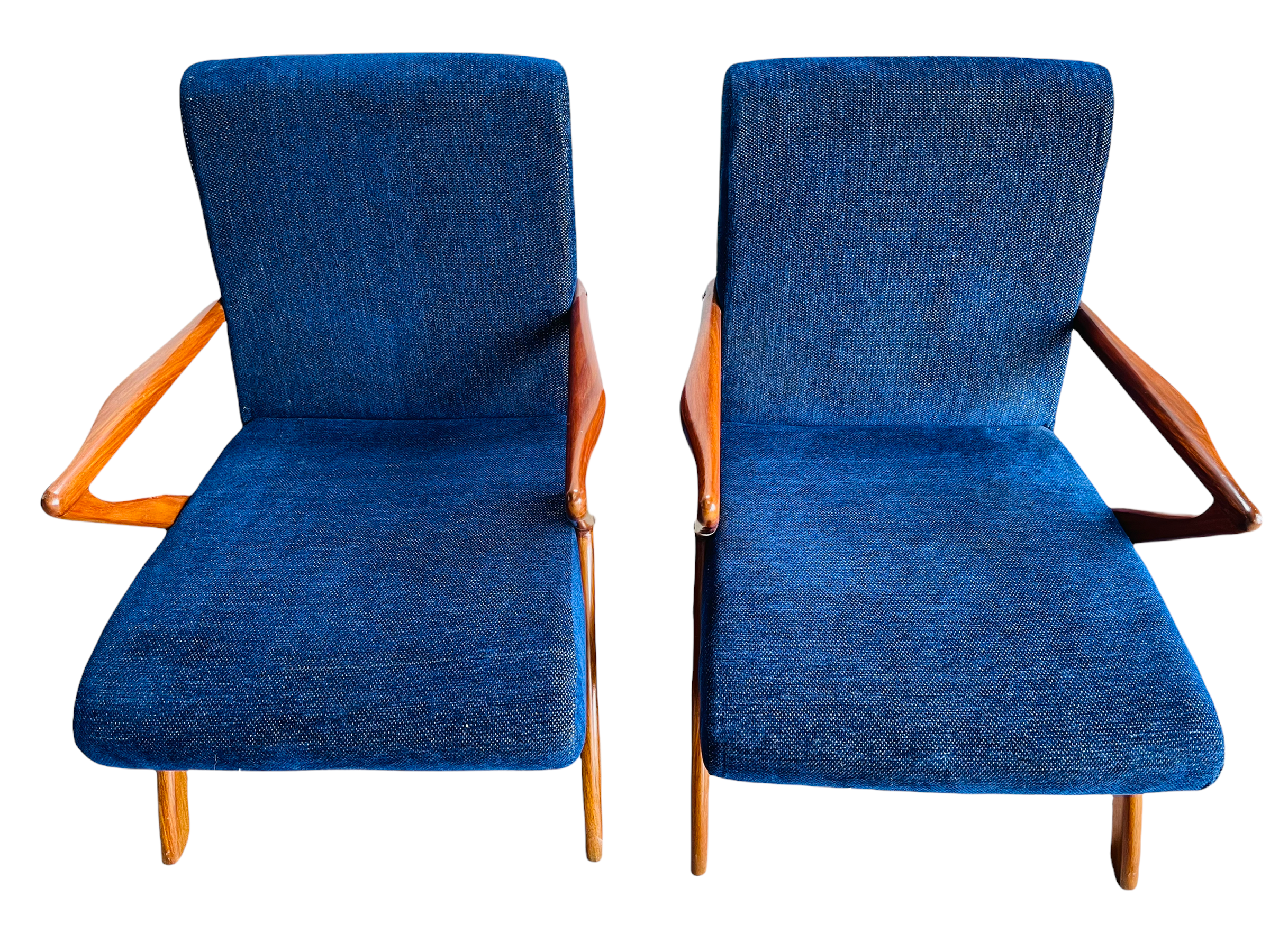 Pair of Mid-Century Modern Selig Style Z Chair  image 5