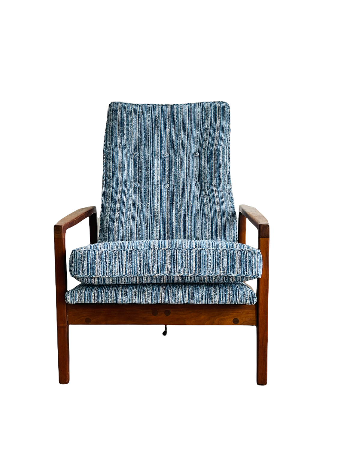 Milo Baughman Reclining Chair & Ottoman by James INC  image 6
