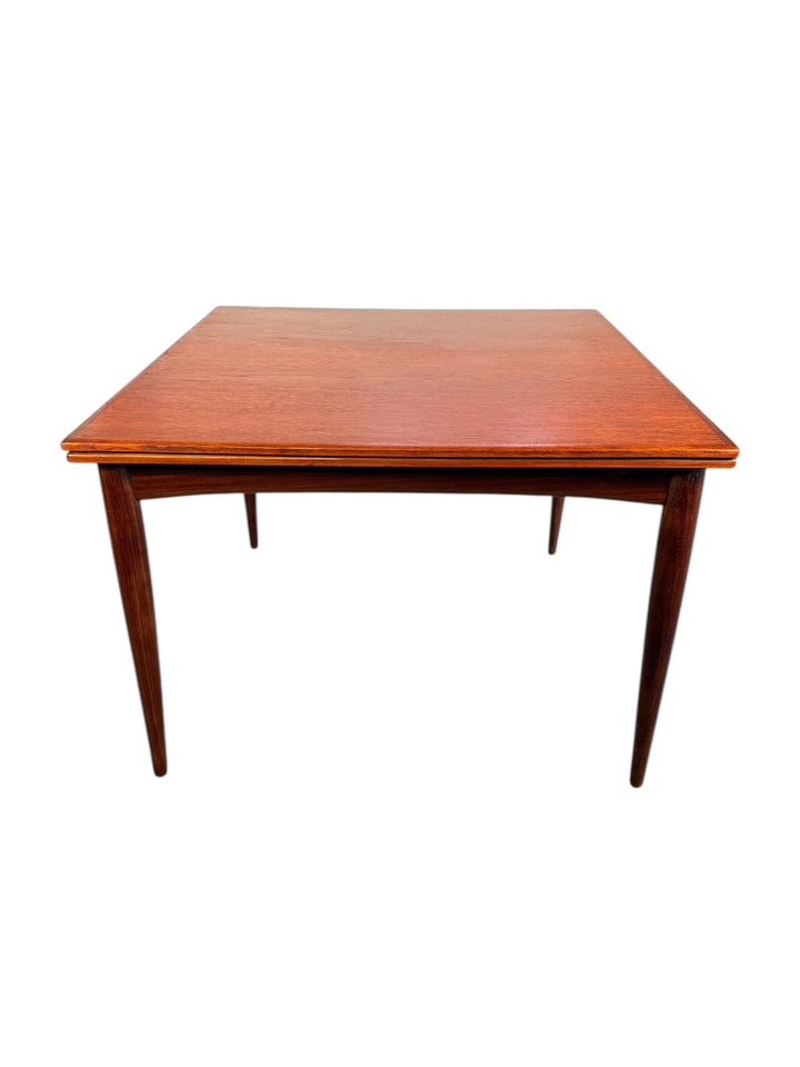 Mid Century Danish Modern Teak Draw Leaf Dining Table  image 3