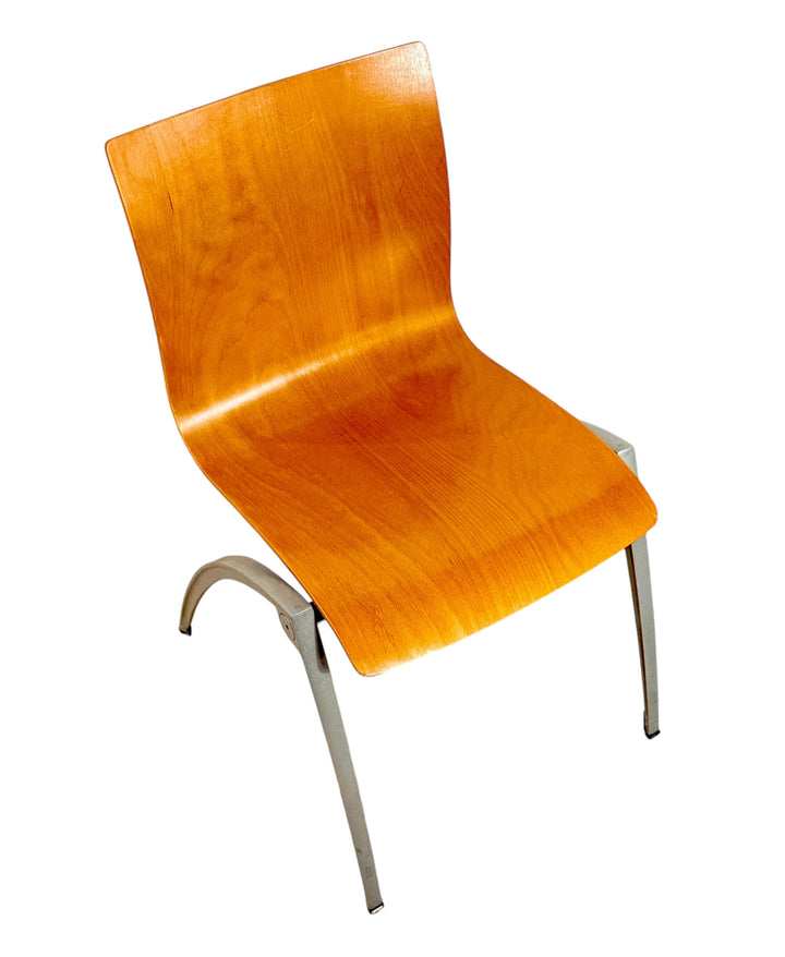 Italian-Style Bent Wood Stacking Chair - 8 Available  image 4