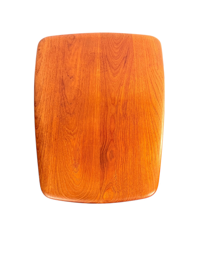 Pair of Danish Modern Teak End Tables by Peter Hvidt for France & Son image 3