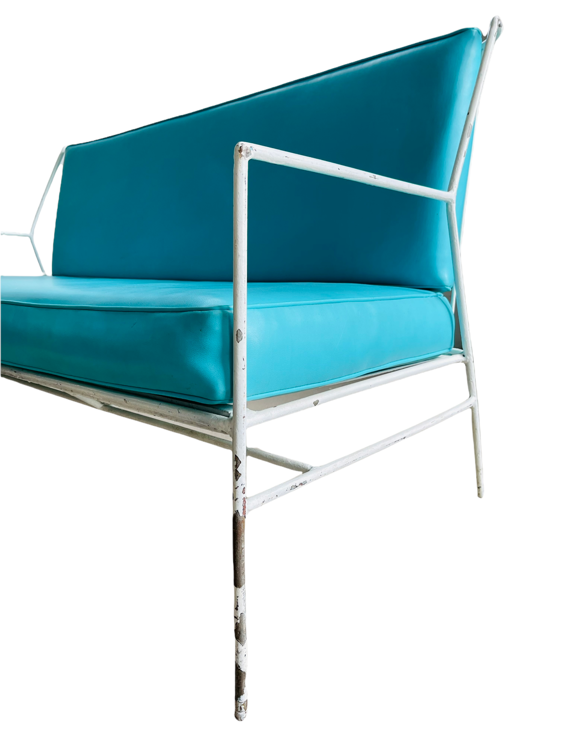 Rare Paul McCobb Iron Sofa Pavilion Collection Circa 1950s image 8