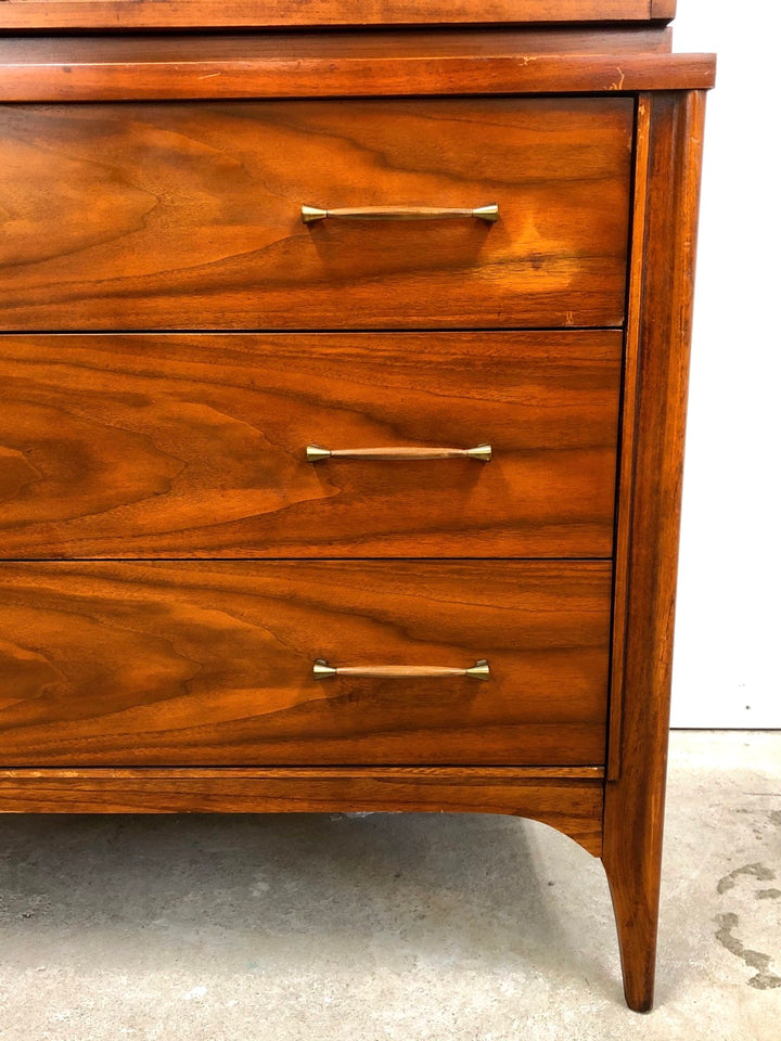 Mid-Century Modern Tall Walnut Chest/Dresser by Kent Coffey image 6