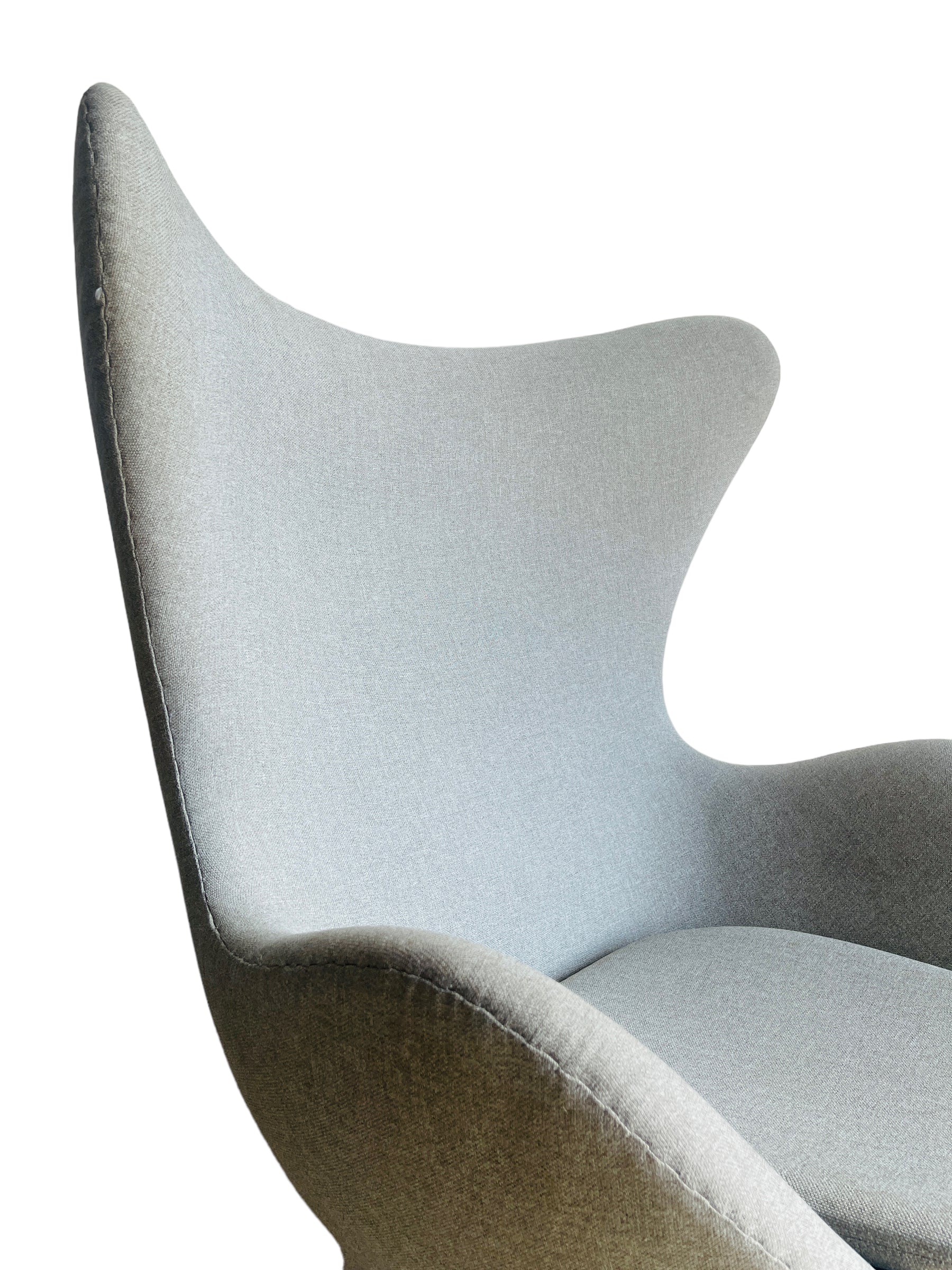 Pair of Swiveling Egg Chairs  image 6
