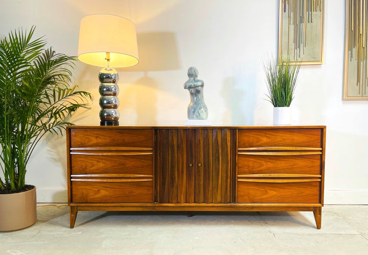 Mid-Century Modern Walnut Dresser / Credenza by Thomasville Furniture image 0