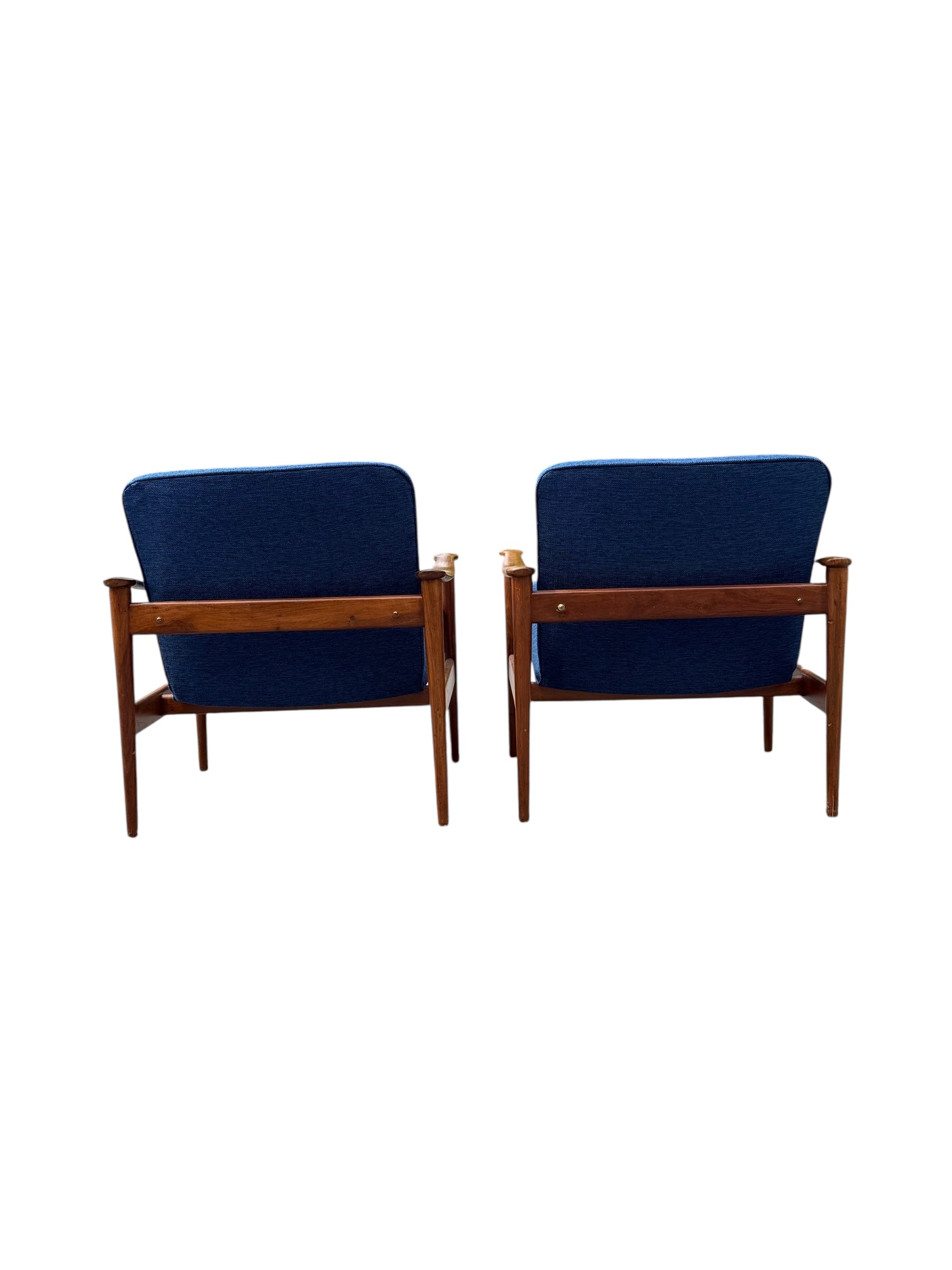 Vintage Norwegian Teak Lounge Chairs by Fredrik Kayser – 1960s Pair image 6