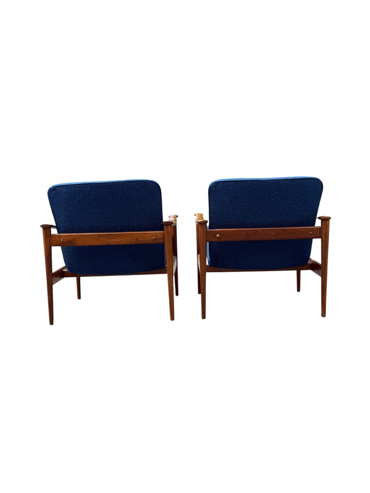 Vintage Norwegian Teak Lounge Chairs by Fredrik Kayser – 1960s Pair image 6
